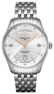 Breitling Premier A45340211G1A1 Stainless steel Silver