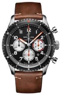 Breitling Aviator 8 AB01194A1B1X1 Stainless steel Black