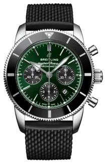 Breitling Superocean Heritage AB01621A1L1S1 44mm Stainless steel Green