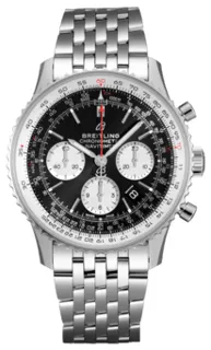 Breitling Navitimer 1 B01 Chronograph 43 AB0121211B1A1 Stainless steel Black