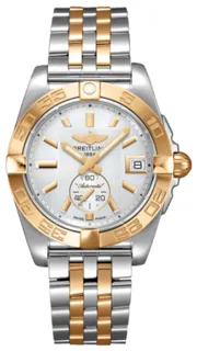 Breitling Galactic C37330121A1C1 Rose gold and Stainless steel White