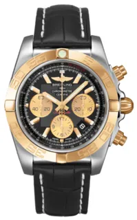 Breitling Chronomat CB0110121B1P1 Rose gold and Stainless steel Black