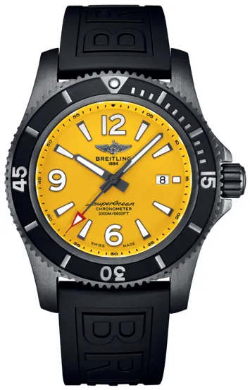 Breitling Superocean M17368D71I1S2 46mm Stainless steel Yellow 5