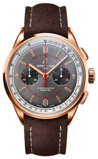 Breitling Premier RB0118A31B1X1 Red gold Gray