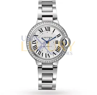 Cartier Ballon Bleu 33mm W4BB0016 Stainless steel Silver