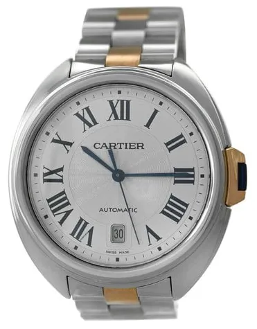 Cartier Clé de Cartier W2CL0002 40mm Steel Silver (solid)