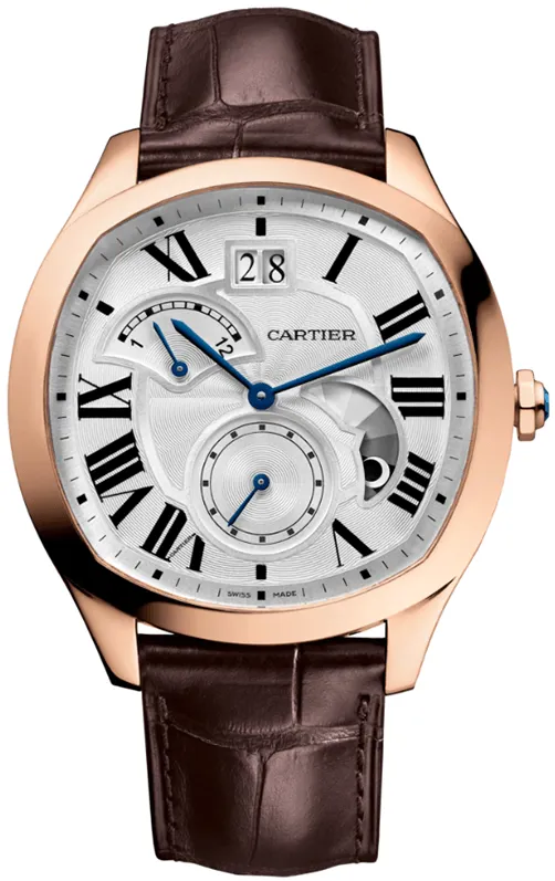 Cartier Drive de Cartier WGNM0005 40mm Rose gold Silvered