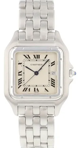 Cartier Panthère 1300 29mm Stainless steel White