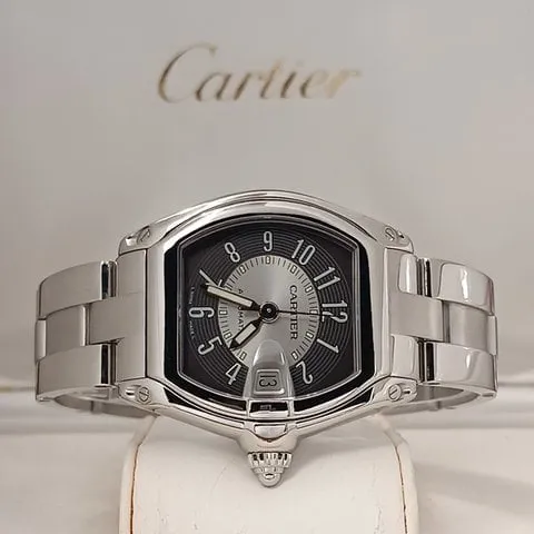 Cartier Roadster 2510 37mm Stainless steel Gray