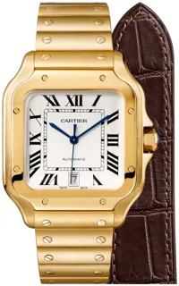 Cartier Santos de Cartier WGSA0009 Yellow gold Silver