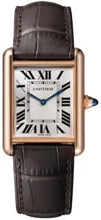 Cartier Tank Louis Cartier WGTA0011 Rose gold Silver