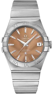 Omega Constellation 123.10.35.20.10.001 Stainless steel Brown