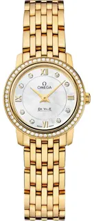 Omega De Ville 424.55.24.60.55.001 Yellow gold White