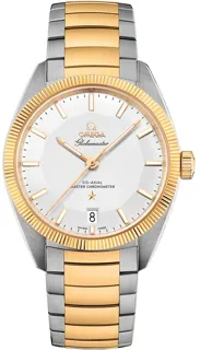 Omega Globemaster 130.20.39.21.02.001 Yellow gold Silver