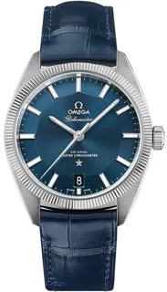 Omega Globemaster 130.33.39.21.03.001 Stainless steel Blue