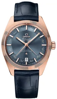 Omega Globemaster 130.53.41.22.03.001 Sedna gold Blue