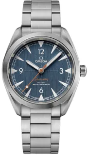 Omega Railmaster 220.10.40.20.03.001 Stainless steel Blue