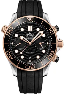 Omega Seamaster Diver 300M 210.22.44.51.01.001 Rose gold and Stainless steel