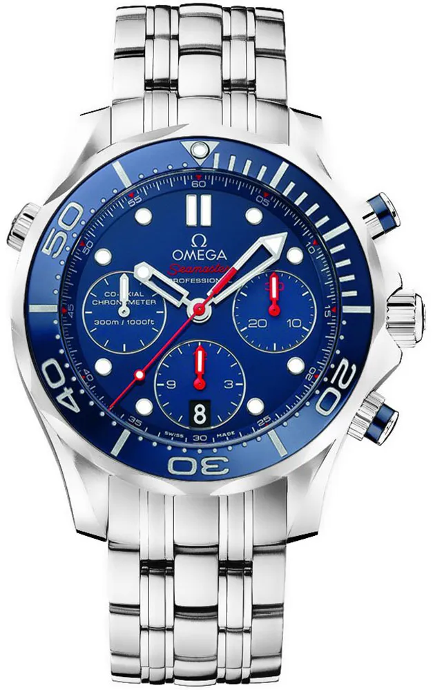 Omega Seamaster Diver 300M 212.30.44.50.03.001 44mm Stainless steel Blue