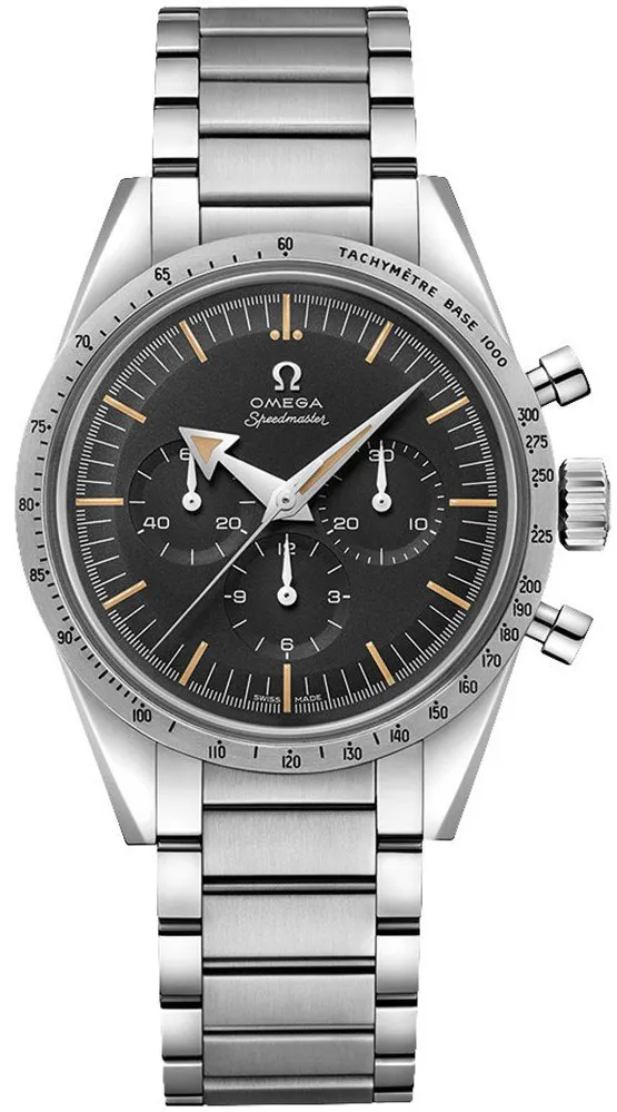 Omega Speedmaster Moon watch 311.10.39.30.01.001 38.5mm Stainless steel Black
