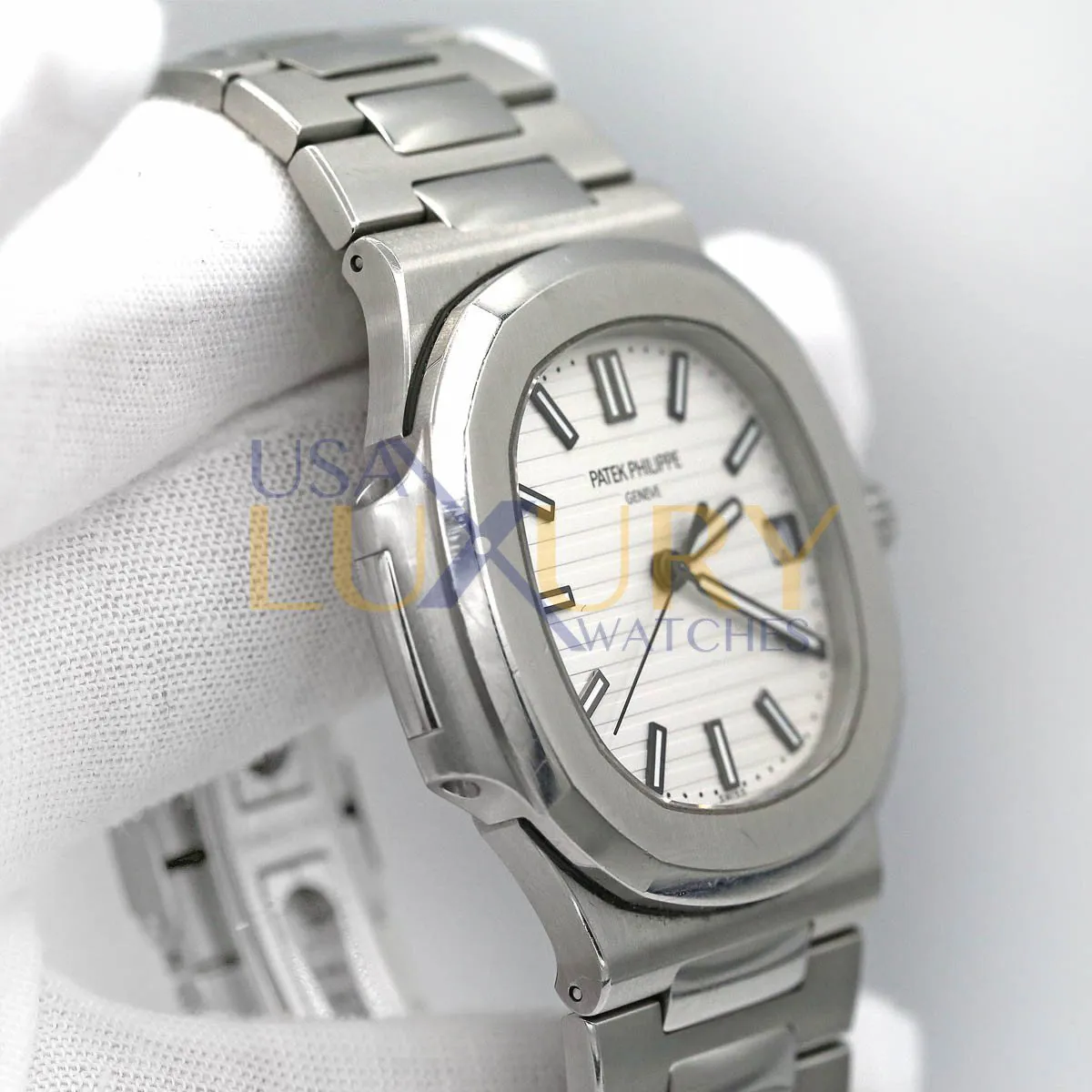 Patek Philippe Nautilus 5711/1A-011 40mm Stainless steel White 7