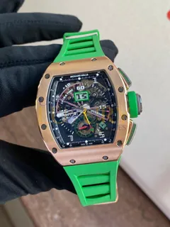 Richard Mille RM 11-01 RM11-01 Rose gold Green