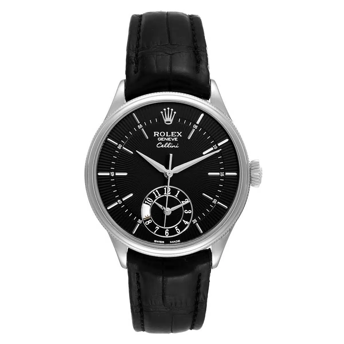 Rolex Cellini 50529 39mm White gold Black