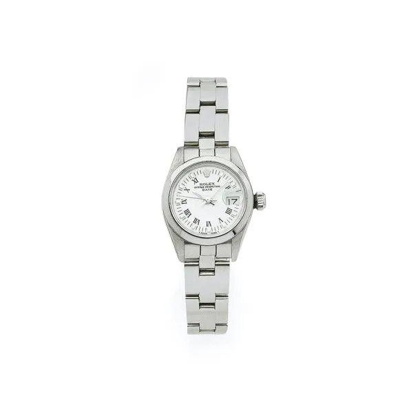 Rolex Oyster Perpetual 69160 26mm Stainless steel White