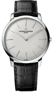 Vacheron Constantin Patrimony 81180/000G-9117 40mm White gold Silver