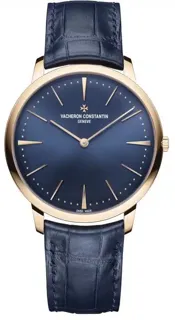 Vacheron Constantin Patrimony 81180/000R-B518 40mm Rose gold Blue