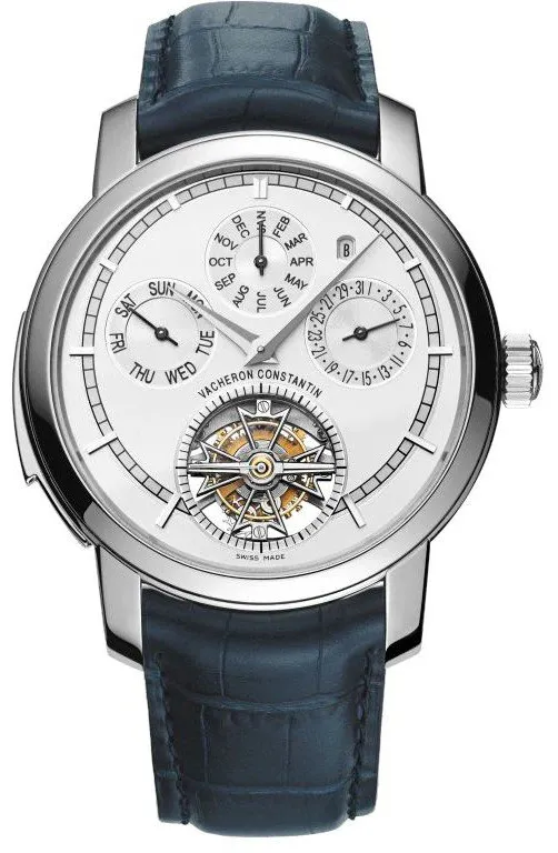 Vacheron Constantin Traditionnelle 80172/000P-9589 44mm Platinum Silver