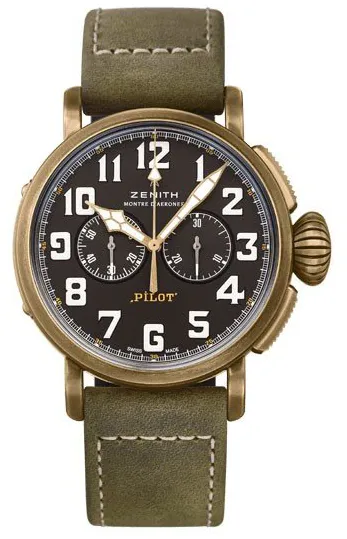 Zenith Pilot 29.2430.4069/21.C800 45mm Bronze Black