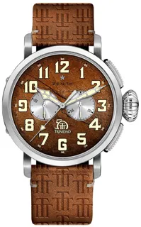 Zenith Pilot 65.2430.4069/79.C811 White gold Brown