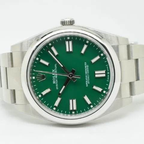 Rolex Oyster Perpetual 41 124300 41mm Stainless steel Green