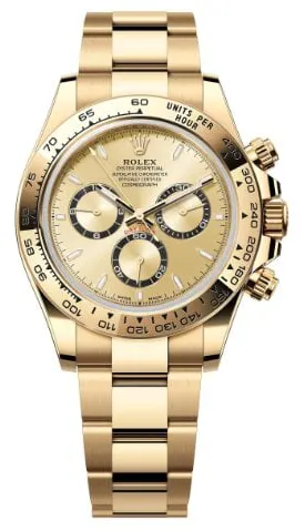 Rolex Daytona 126508 40mm Yellow gold Champagne