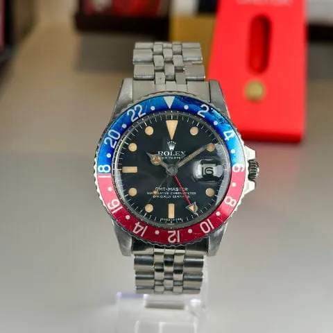 Rolex GMT-Master 1675 40mm Stainless steel Black