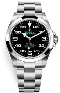 Rolex Air King 126900 Stainless steel Black