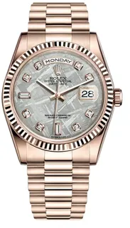 Rolex Day-Date 36 118235 Rose gold Gray