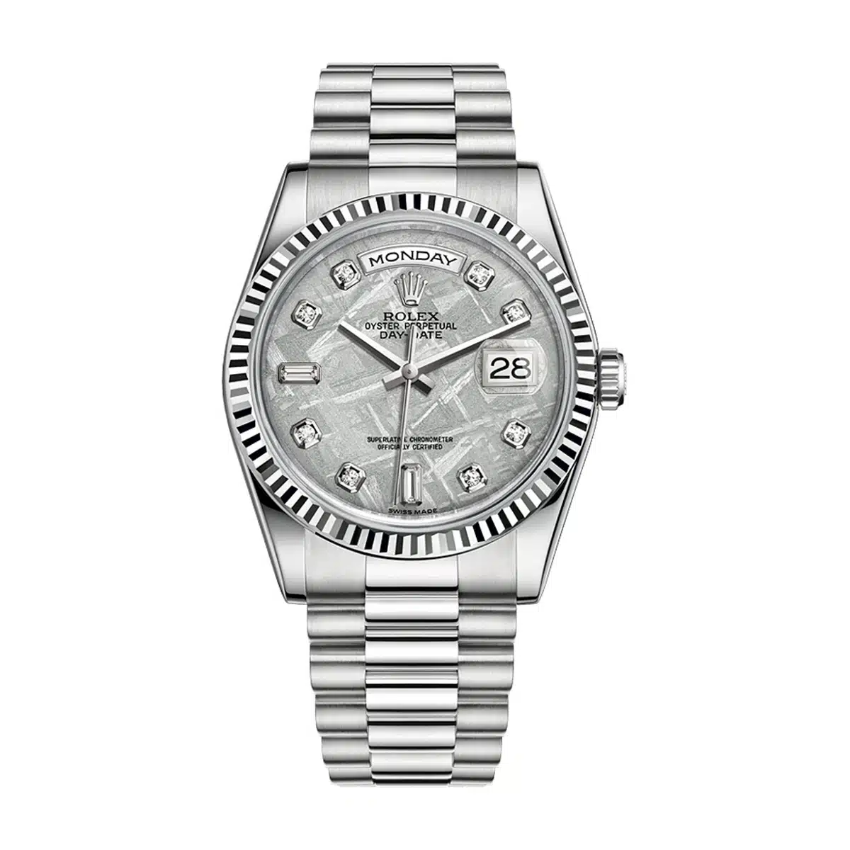 Rolex Day-Date 36 118239 36mm White gold Meteorite