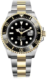 Rolex Sea-Dweller 126603 Yellow gold and Stainless steel Black