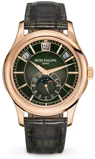 Patek Philippe Annual Calendar 5205R-011 Rose gold Green