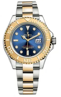 Rolex Yacht-Master 40 16623 Yellow gold and Stainless steel Blue