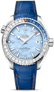 Omega Seamaster Planet Ocean 215.58.44.21.07.001 White gold Blue