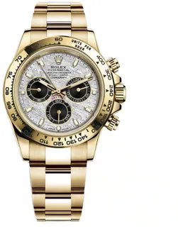 Rolex Daytona 116508-0015 Yellow gold Gray