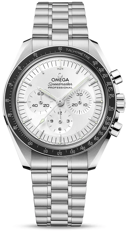 Omega Speedmaster Moon watch 310.60.42.50.02.001 42mm Yellow gold White