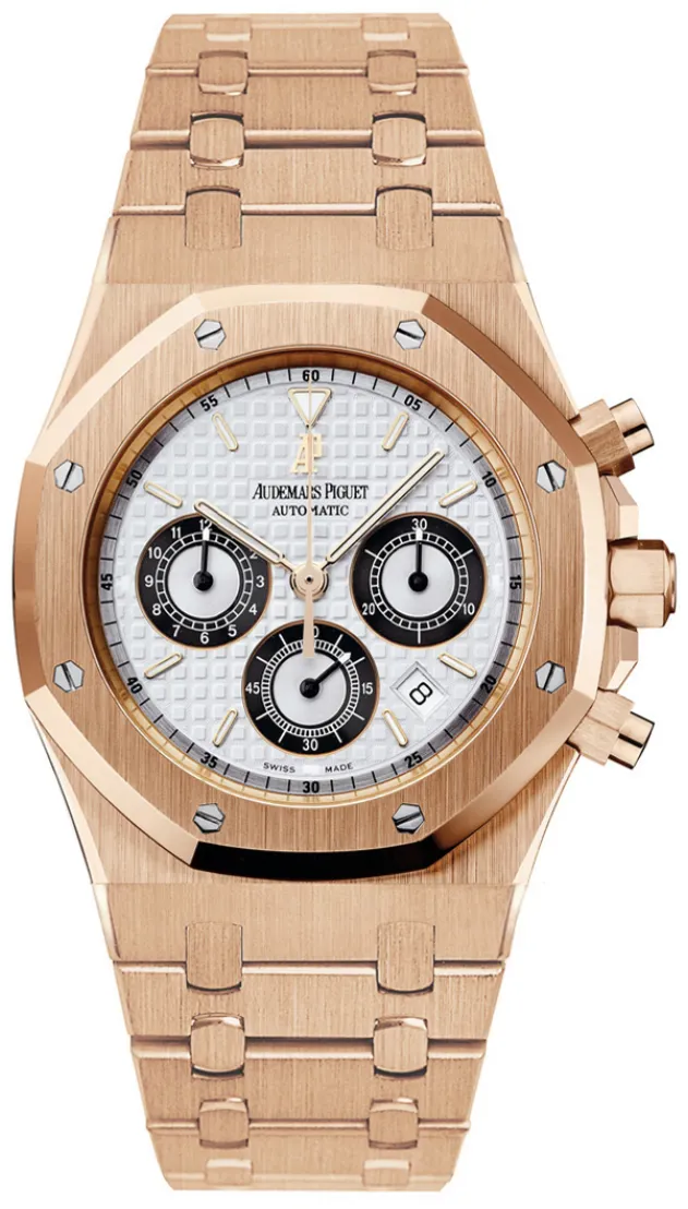 Audemars Piguet Royal Oak 25960OR.OO.1185OR.02 41mm Rose gold Silver