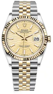 Rolex Datejust 36 126233-0039 Yellow gold and Oystersteel Golden