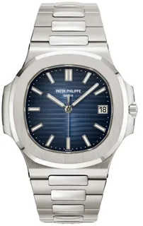 Patek Philippe Nautilus 5811/1G White gold Blue