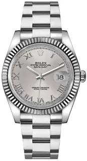 Rolex Datejust 36 116234 White gold and Stainless steel Silver