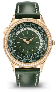 Patek Philippe World Time 7130R-014 Rose gold Green